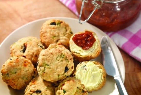 POTATO AND CHIVE GRIDDLE CAKES