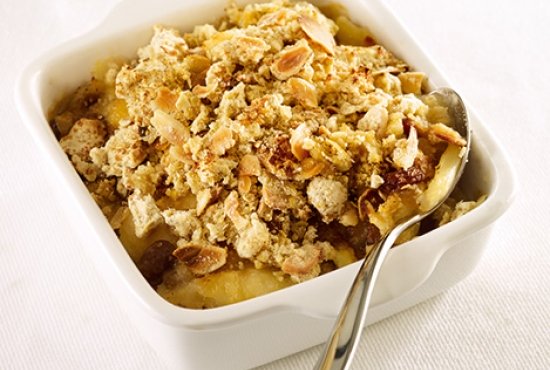 Rustic apple crumble recipe